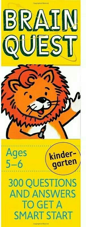 Brain Quest Kindergarten Q&A Cards