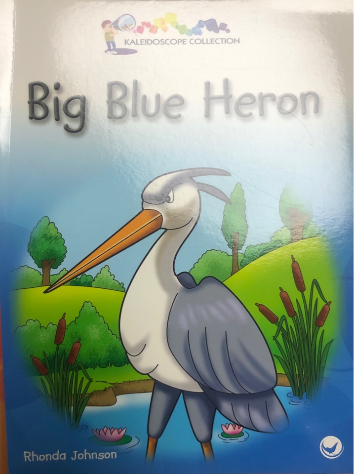 Big blue Heron