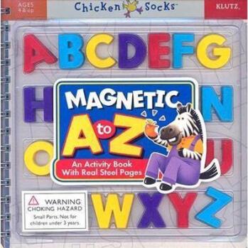 Magnetic A to Z(Spiral-Bound)[小鸡的袜子系列: