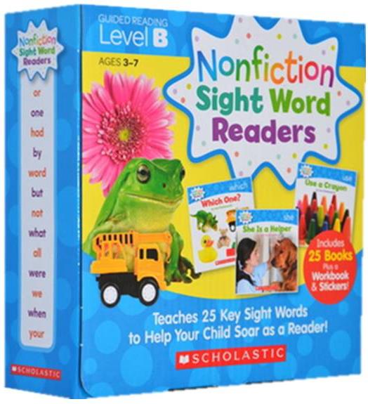 学乐常见词科普分级读本 B级 Nonfiction Sight Word R