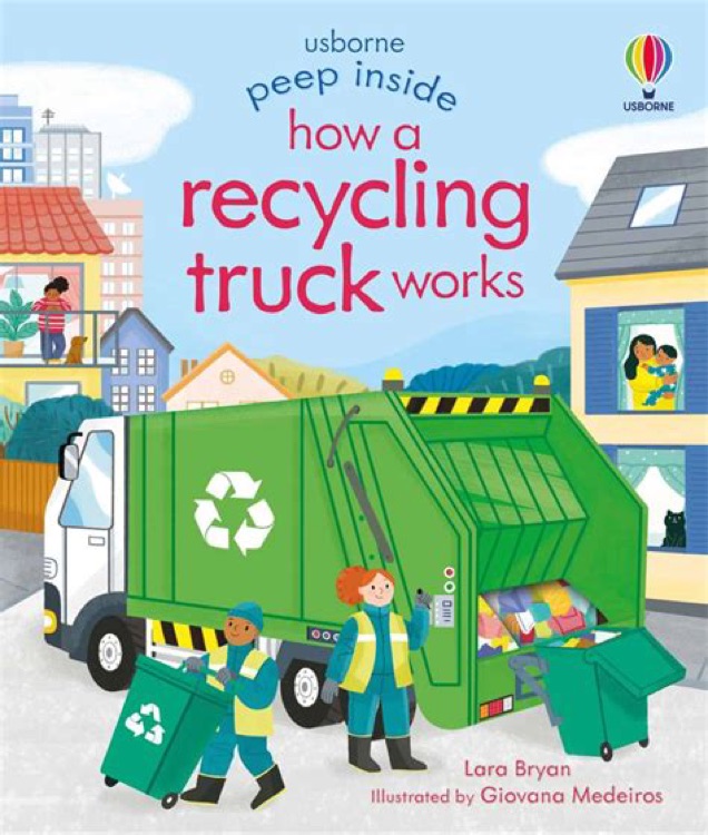 how a recycling truck works
(peep insi