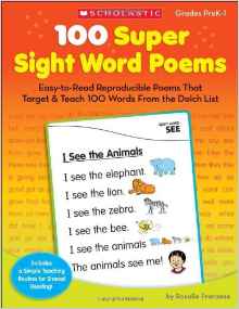 100 Super Sight Word Poems: Easy-to-Re