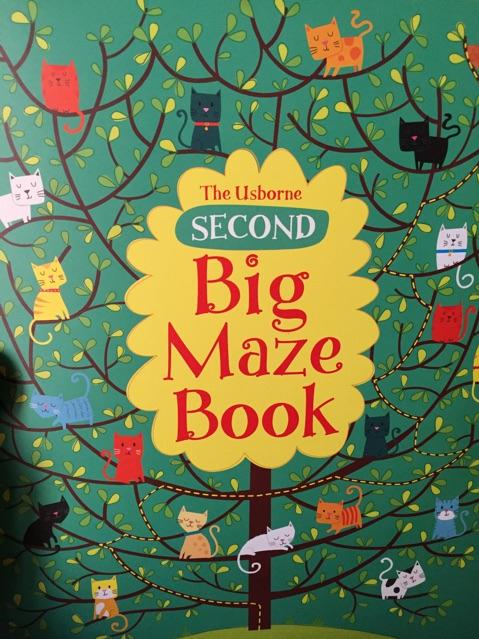 the usborne second big maze book