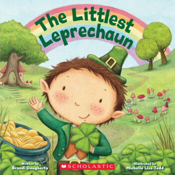 预售英文原版 The Littlest Leprechaun小的妖精 Sch