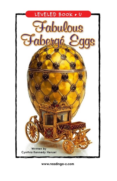 Fabulous Fabergé Eggs (RAZ U)