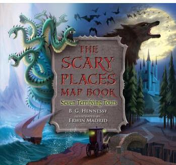 The Scary Places Map Book: Seven Terri