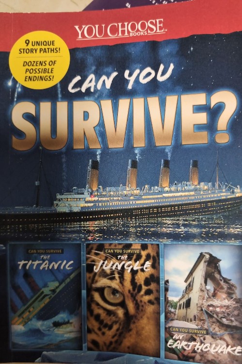 can you survive?  (you choose books)