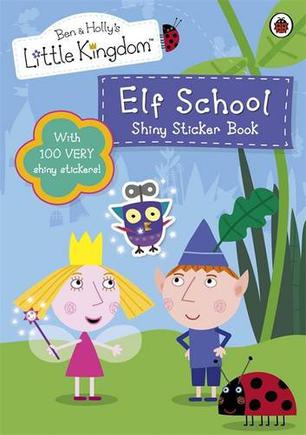 Elf School Shiny Sticker Storybook