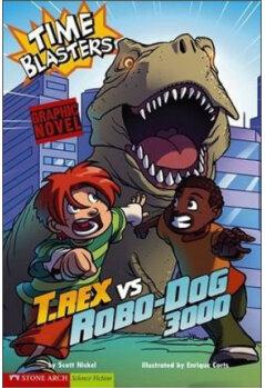 T. Rex vs Robo-Dog 3000: Time Blasters